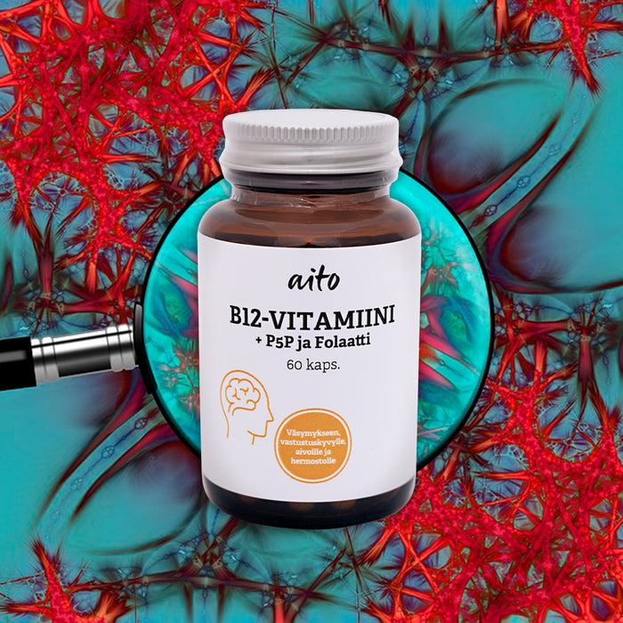 Tärkeimmät B-vitamiinit hermoston ja aivojen tueksi