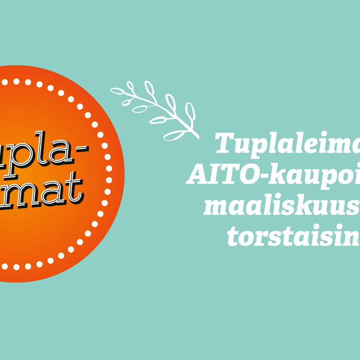 Tuplaleimat maaliskuussa torstaisin!