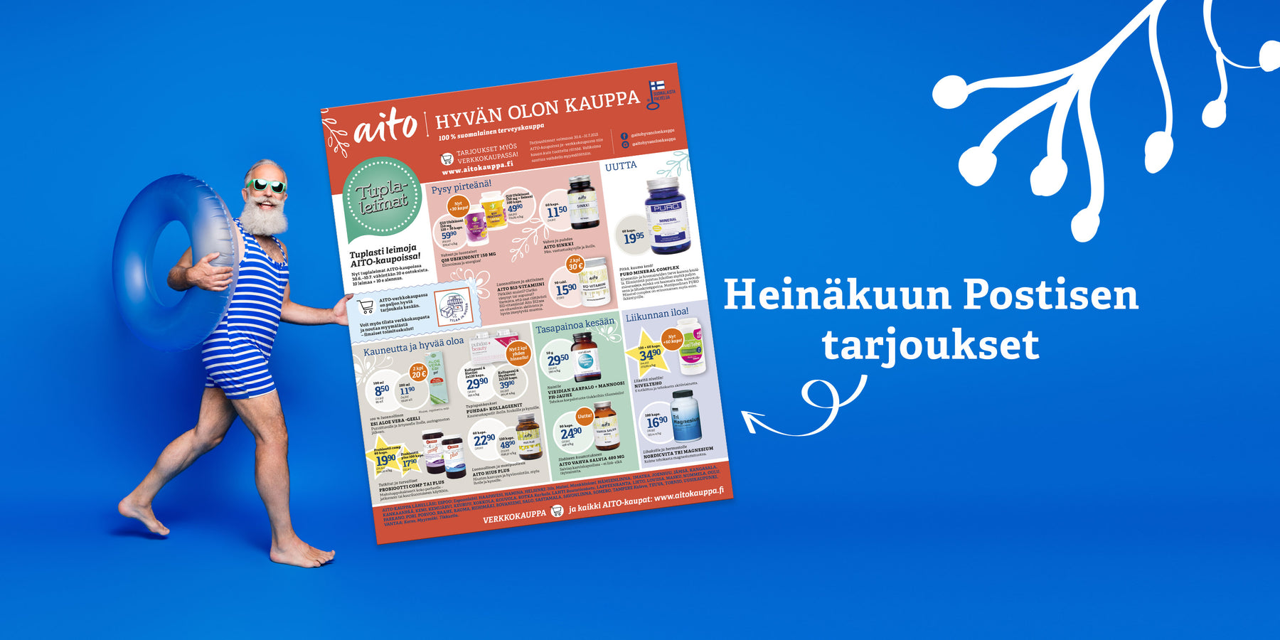 Huomasithan Postisen tarjoukset!