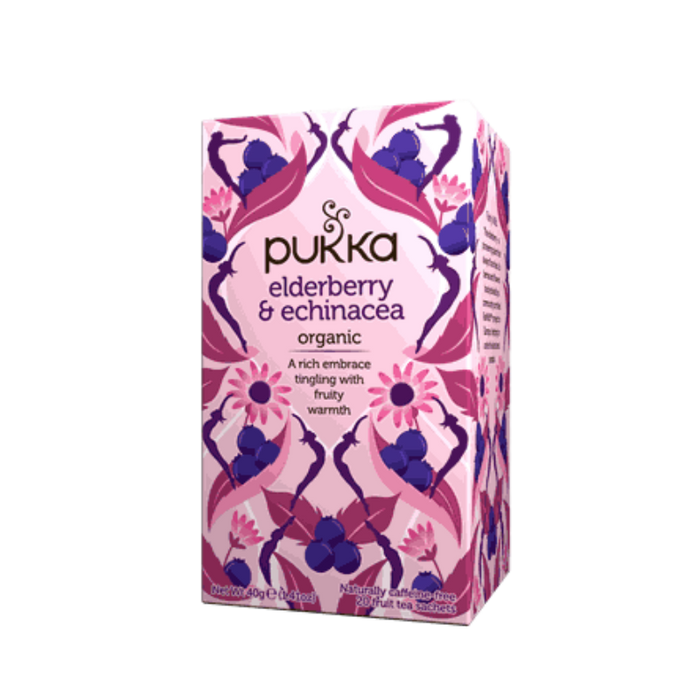 Pukka Elderberry & Echinacea tee 20 pss