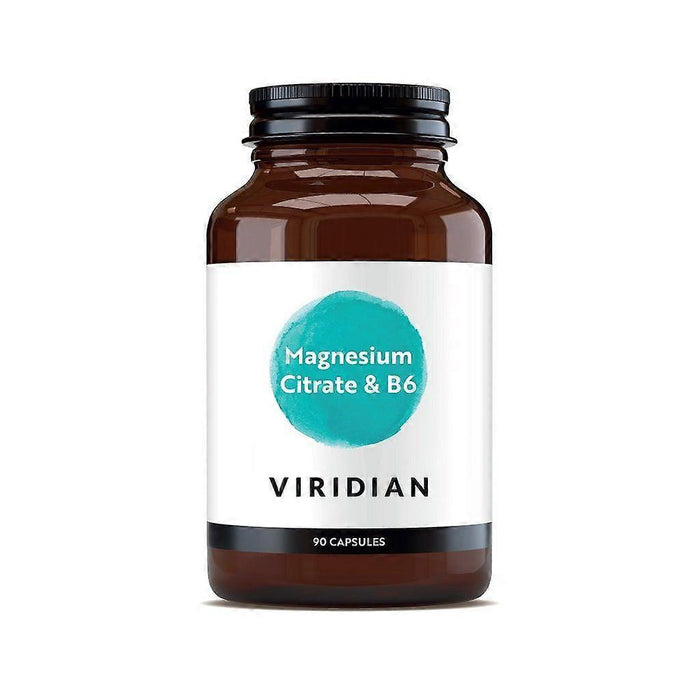 Viridian Magnesiumsitraatti + B6 90 kaps.