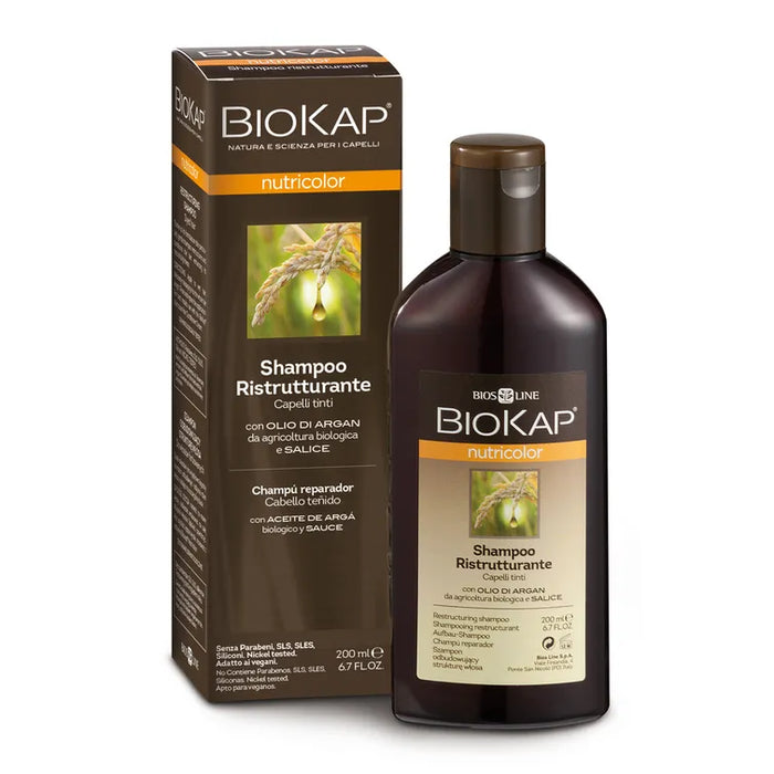 Biokap Nutricolor Rakennepaikkaava Shampoo 200 ml