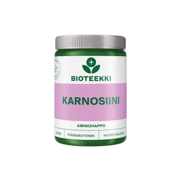 Karnosiini 60 kaps - Bioteekki