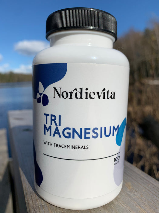 Tri magnesium 100 kaps - Nordicvita