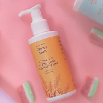 Saaren Taika Kasvojenpuhdistusaine Glowy skin Kurkku & Vesimeloni