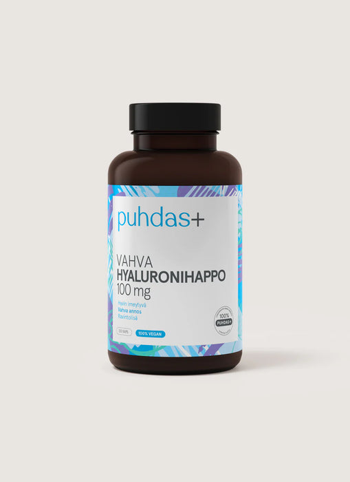 Puhdas+ vahva Hyaluronihappo 100mg 120 kaps