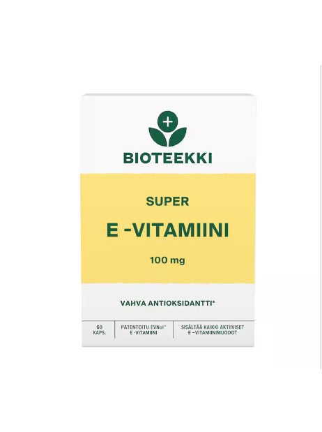 Super E-vitamiini 60 kaps - Bioteekki