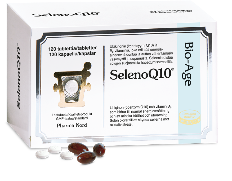 SelenoQ10 BIO-Age 120 tabl. + 120 kaps.