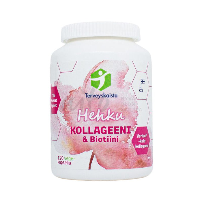 Hehku Kollageeni & Biotiini 120 kaps - Terveyskaista