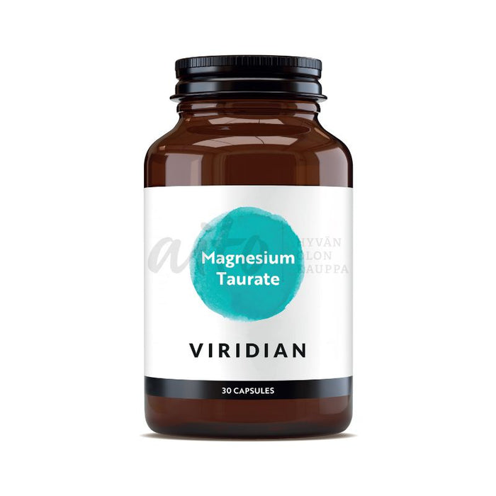 Viridian magnesiumtauraatti 30 kaps (Magnesium Taurate)