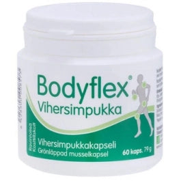 Bodyflex vihersimpukka 60 kaps - Hankintatukku