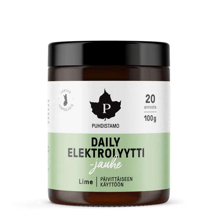 Daily Elektrolyytti jauhe Lime