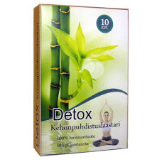 Detox Kehonpuhdistuslaastari 10 kpl