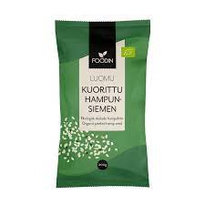 Foodin luomu kuorittu hampunsiemen, 200 g