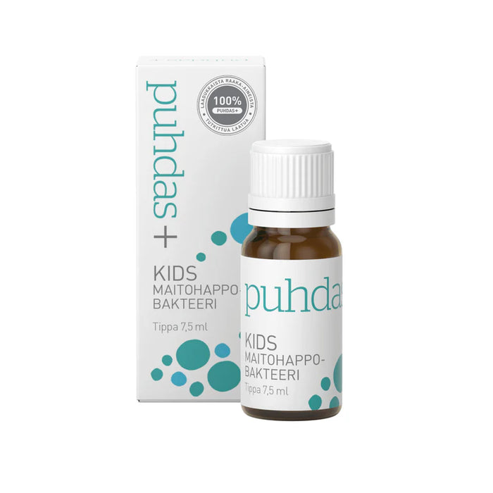 Puhdas+ KIDS Maitohappobakteeri 7,5 ml