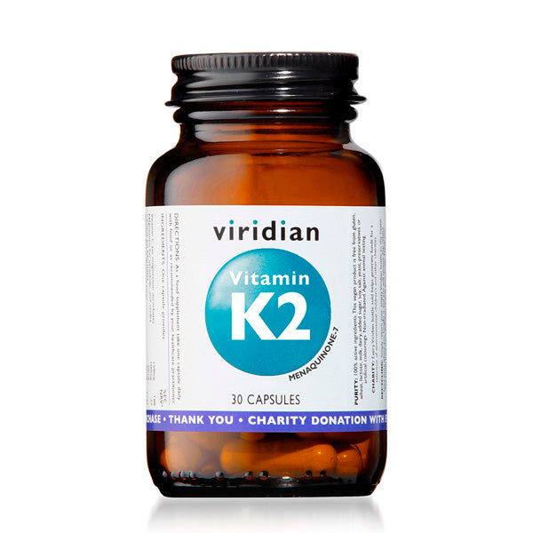 Viridian K2-vitamiini 30 kaps