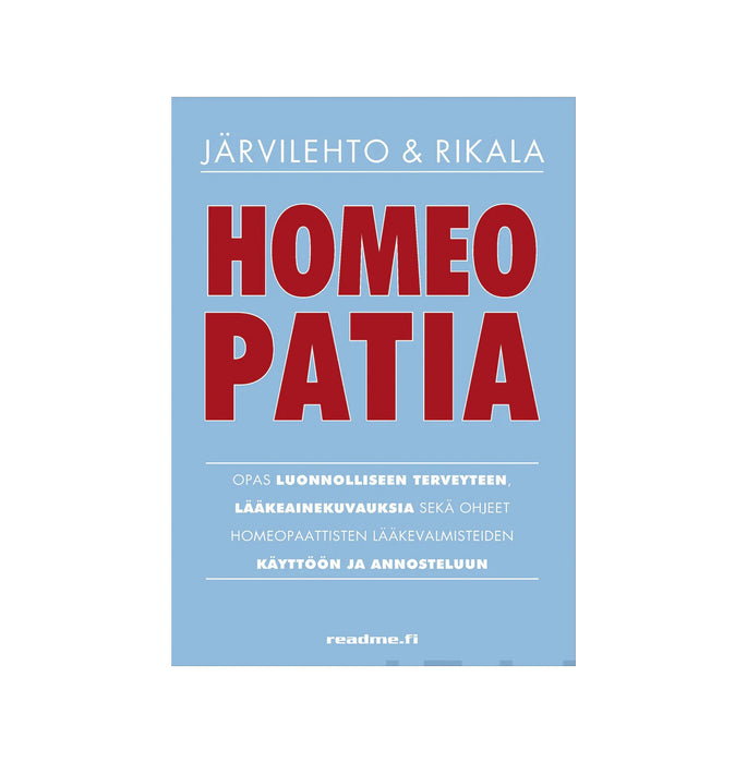 Homeopatia opas luonnolliseen terveyteen -kirja - Readme