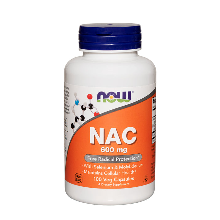 Now Foods NAC 600 mg 100 vegekaps