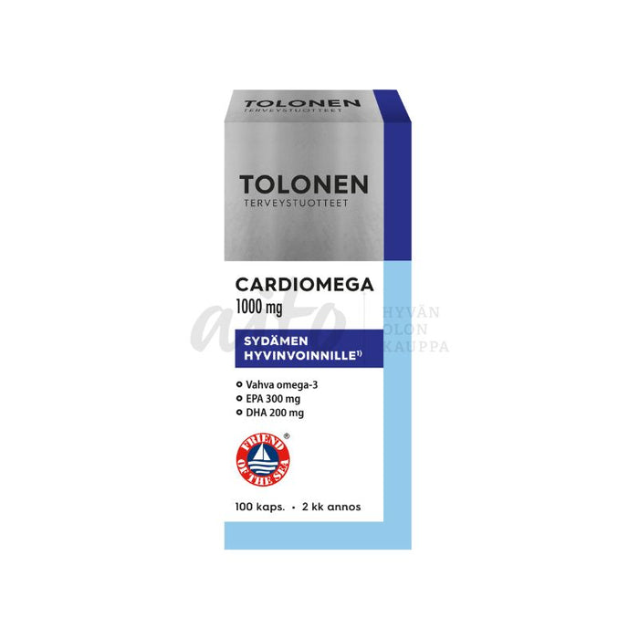 Tolonen Cardiomega 1000 mg 100 kaps