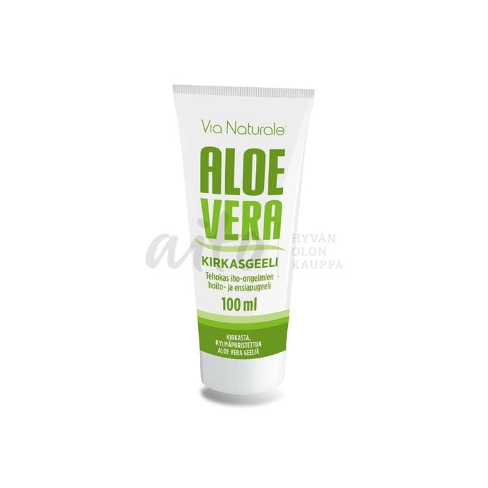 Aloe Vera kirkasgeeli 100 ml - Via Naturale