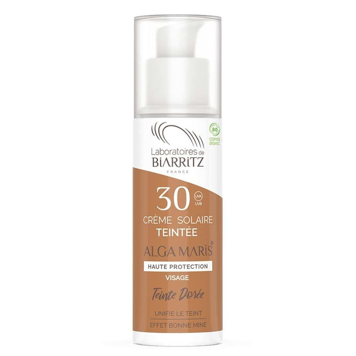 Alga Maris sävyttävä aurinkovoide kasvoille SK30, Golden 50 ml