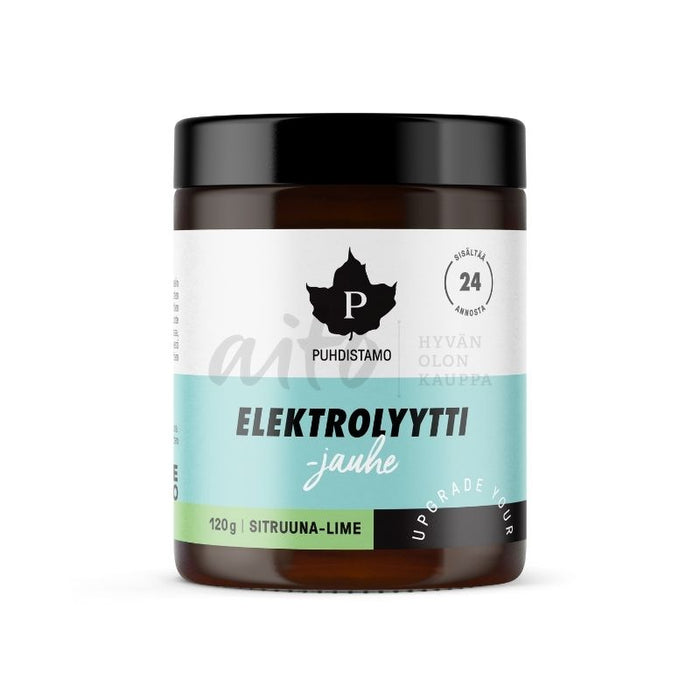 Elektrolyyttijauhe Sitruuna Lime 120g