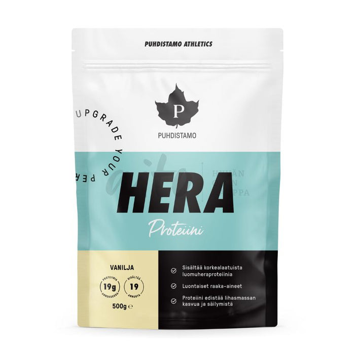 Heraproteiini Vanilja 500 g - Puhdistamo