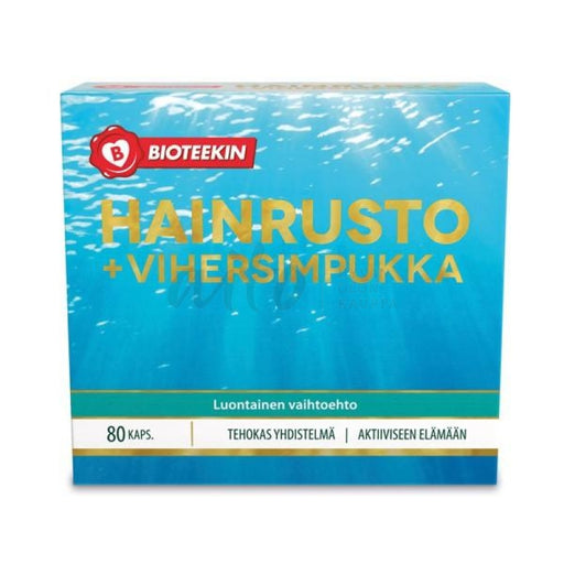 Hainrusto + Vihersimpukka 80 Kaps - Bioteekki Misc