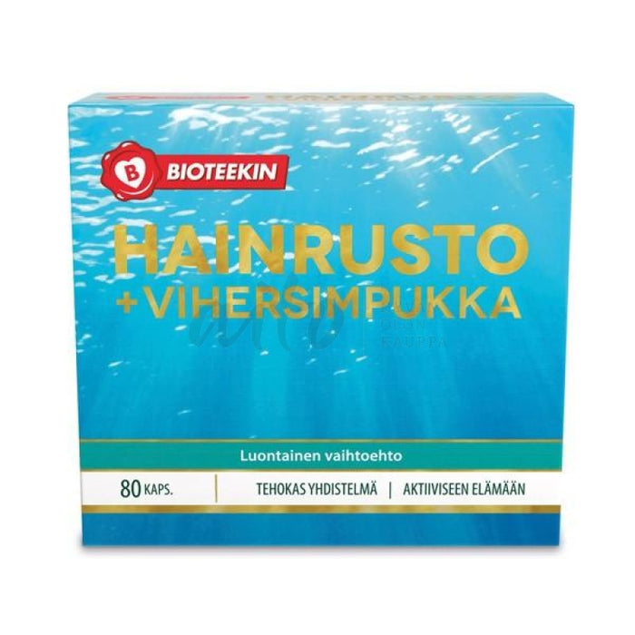 Hainrusto + Vihersimpukka 80 Kaps - Bioteekki Misc