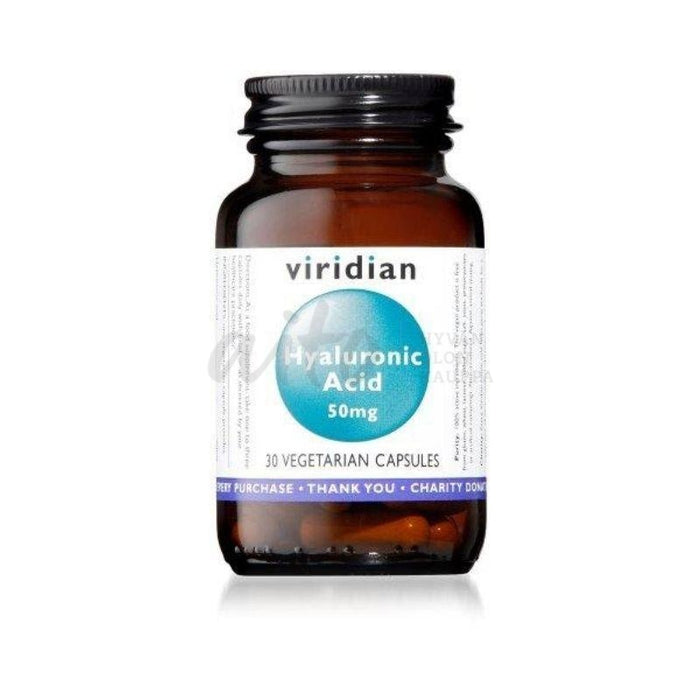 Viridian Hyaluronihappo 50Mg 30 Kaps Vir