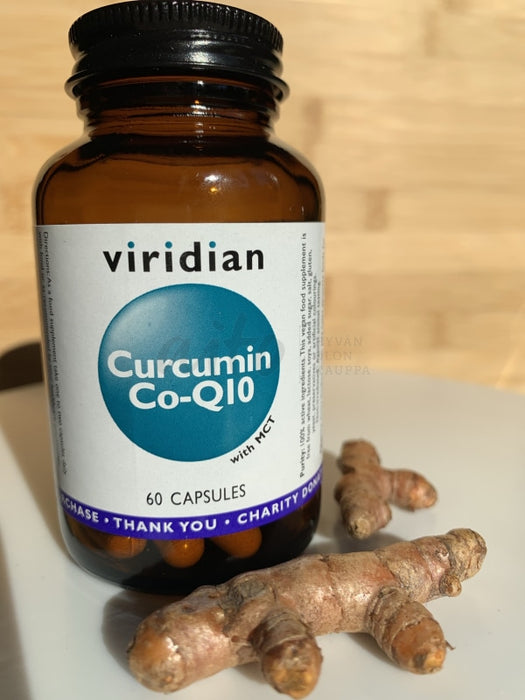 Viridian Ubikinoni-Kurkumiini 60 Kaps (Curcumin Co-Q10 With Mct) Vir
