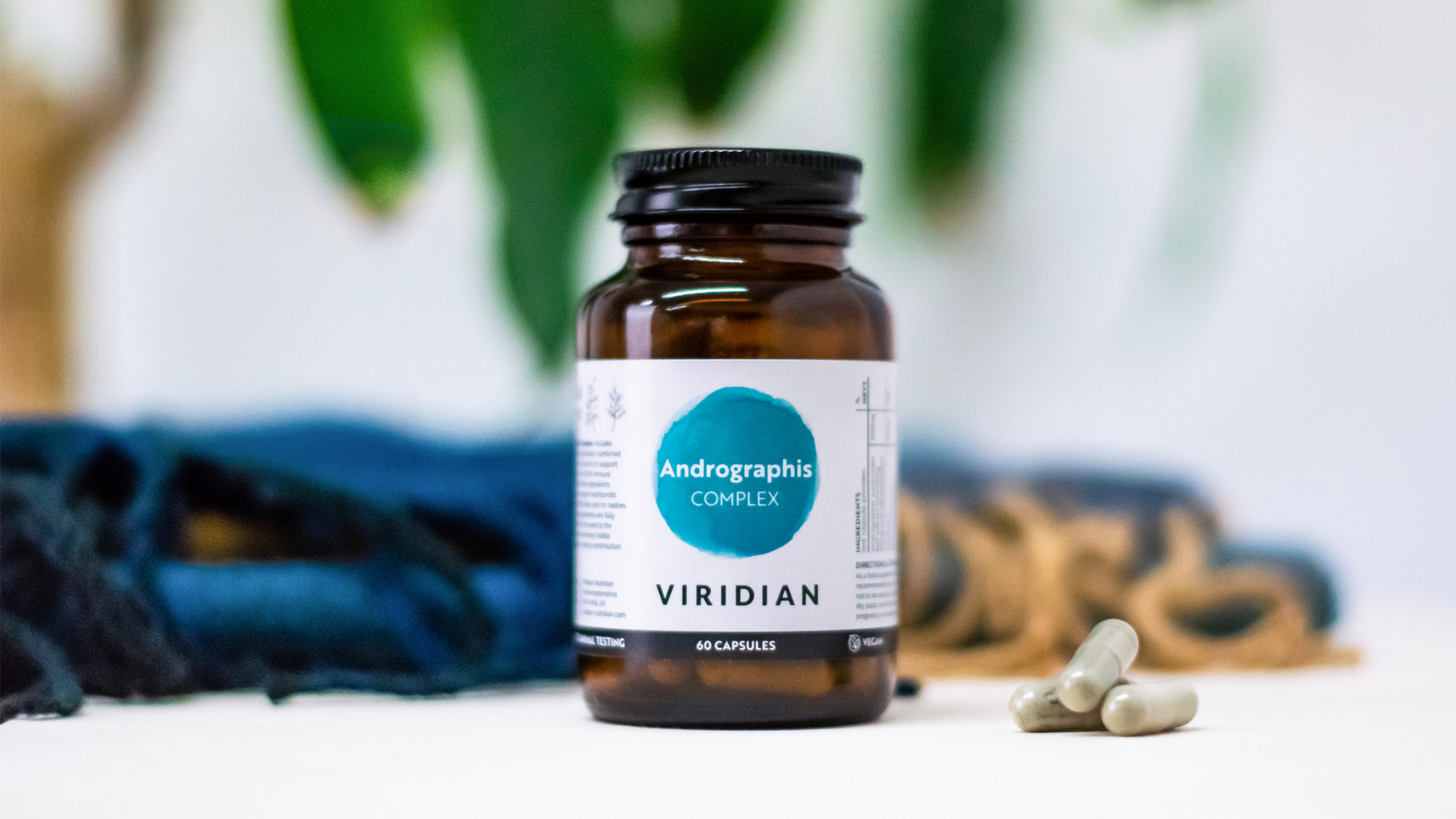 EETTISET VIRIDIAN UUTUUDET: Andrographis Complex ja Koliini 300mg