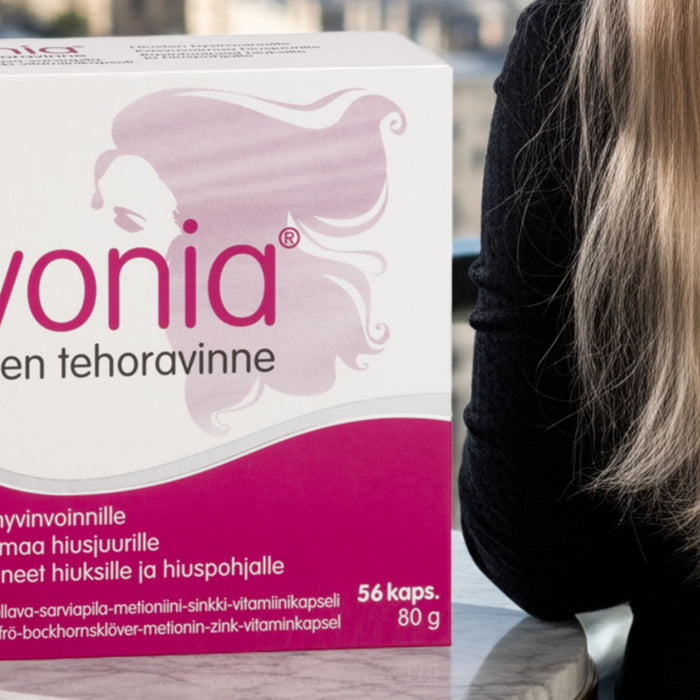 Evonia® Hiusten tehoravinne – hiusten ja hiusjuurien tehotuote