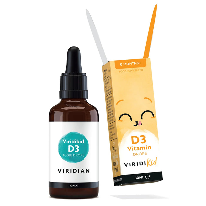 Viridikid Lasten D-vitamiinitipat 30 ml (D3-vitamiini)