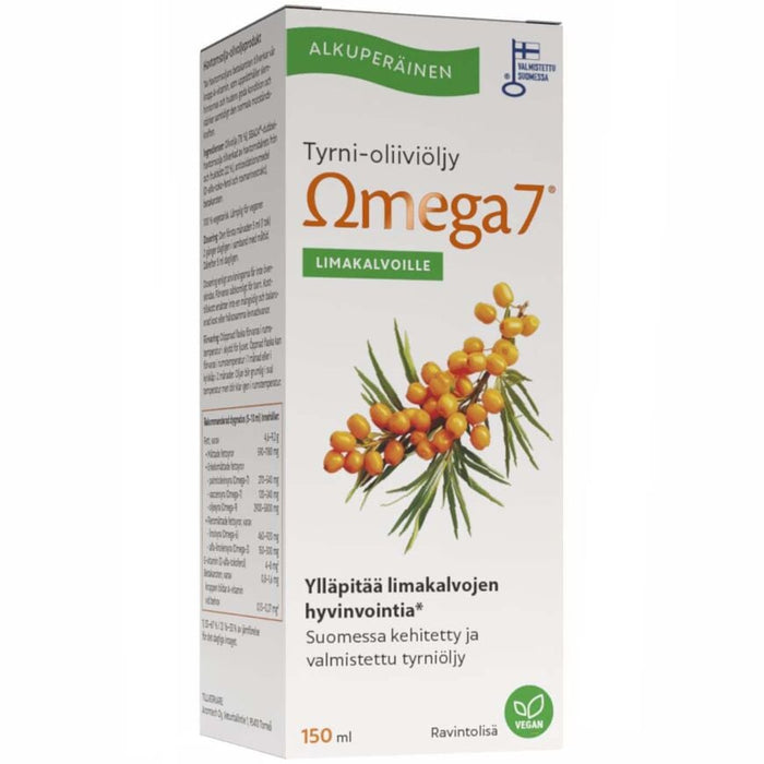 Omega7 tyrni-oliiviöljy