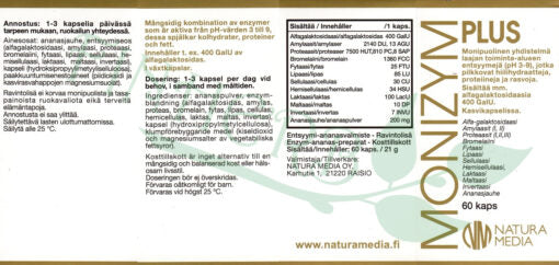 Monizym® Plus 60 kaps