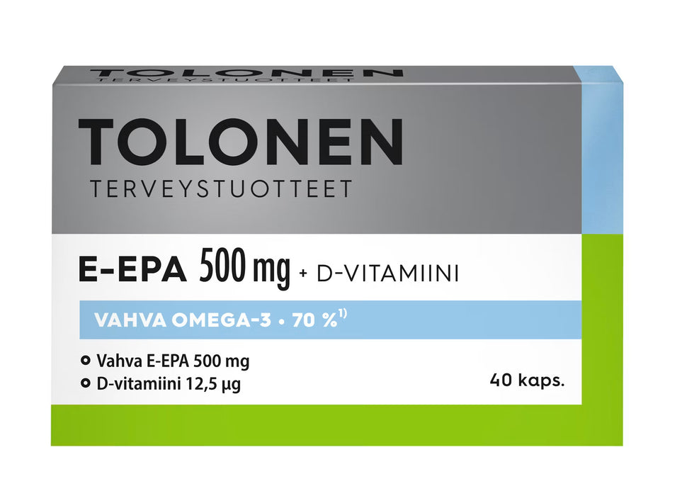 Tri Tolosen E-EPA 500 mg 40 kaps - Midsona
