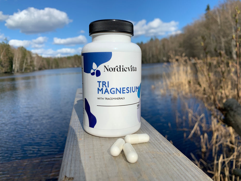 Tri magnesium 100 kaps - Nordicvita