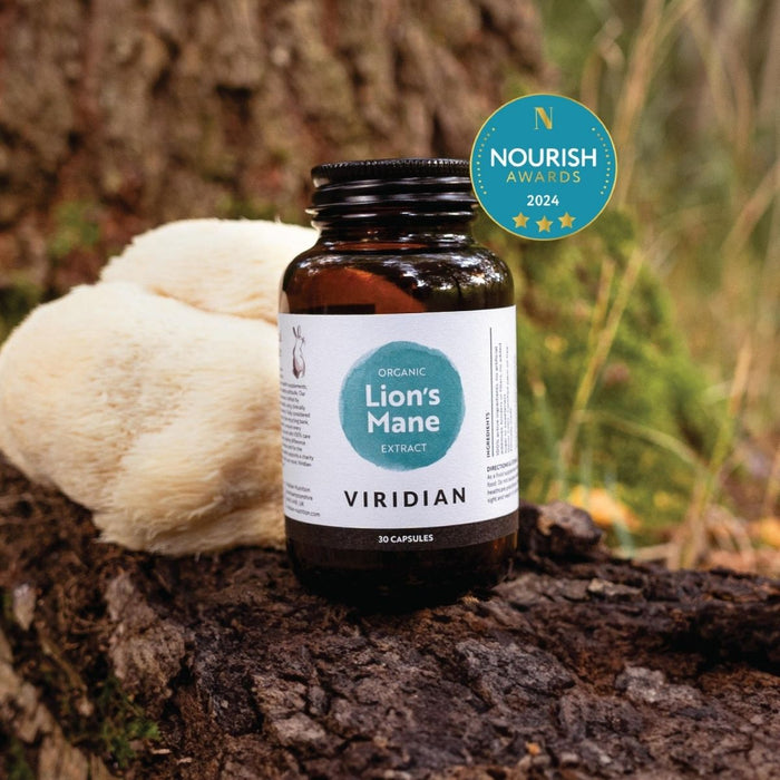 Viridian Lion´s Mane -siiliorakasuute kapselit 30 kaps
