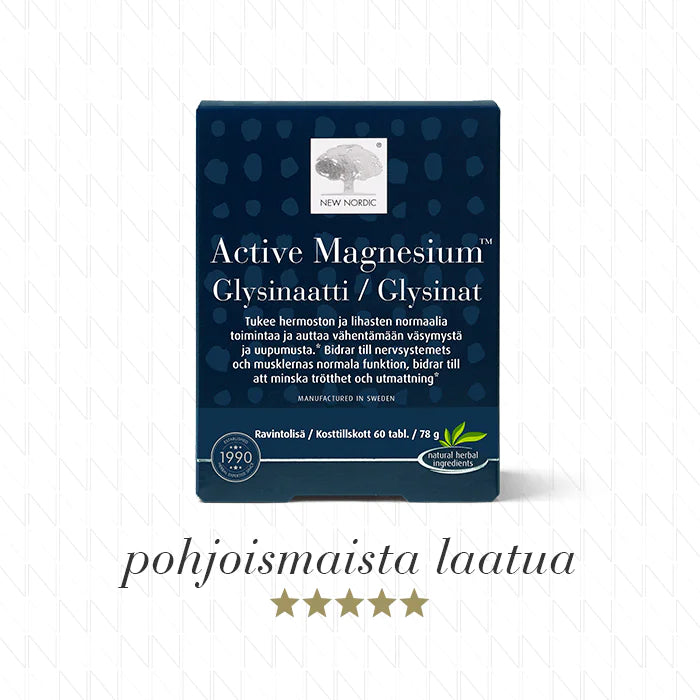 Active Magnesium™ Glysinaatti 60tabl