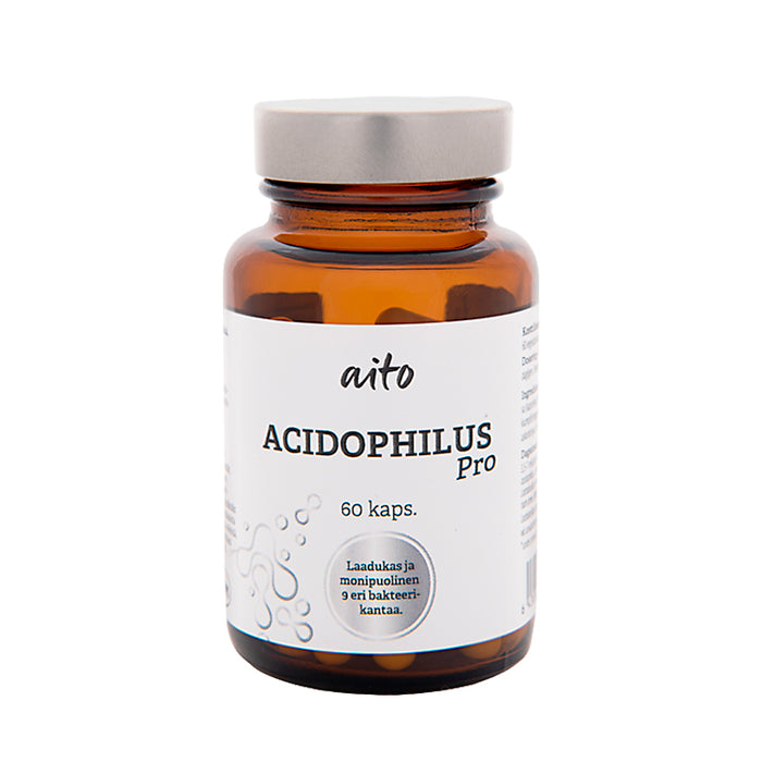 Lactobacillus acidophilus -bakteerit avuksi suoliston terveyden edistämiseeen, ruoansulatuksen parantaminen ja haitallisten bakteerien kasvun vähentäminen. Se voi myös auttaa laktoosi-intoleranssin oireiden lievittämisessä ja vähentää antibioottiripulia. 