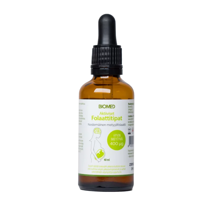 Folaattitipat 40 ml - Biomed
