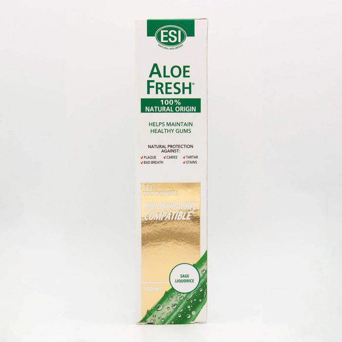Esi Aloe Fresh Homeopathic compatible, 100ml -Natura Media
