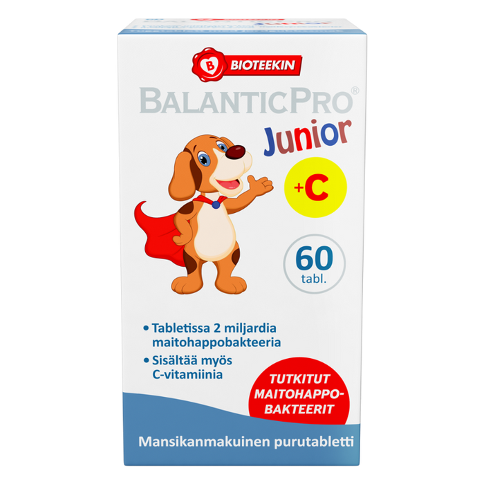BalanticPro Junior + C-vitamiini 60 tabl - Bioteekki