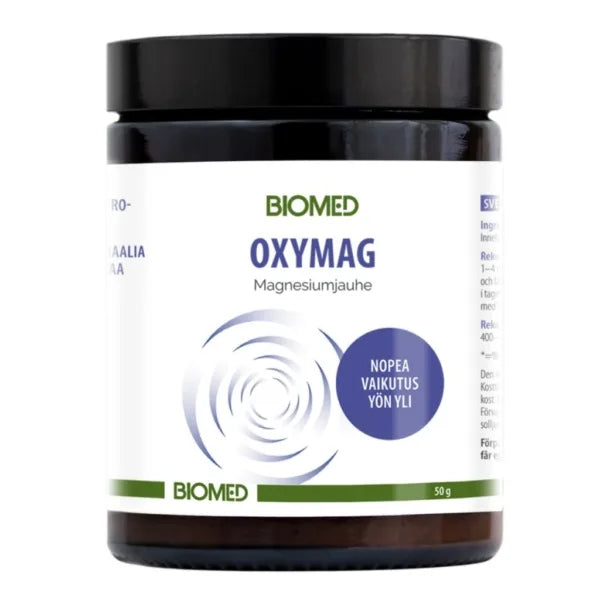 OxyMag -magnesiumjauhe 50g -Biomed