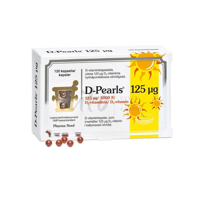 D-Pearls 125 µg 120 kaps - Pharma Nord