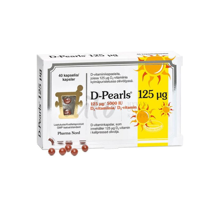 D-Pearls 125 µg 40 kaps - Pharma Nord