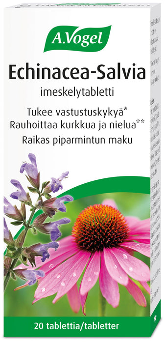 Echinacea-Salvia imeskelytableti 20tabl -Vogel