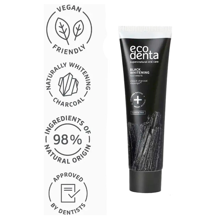 Ecodenta Black whitening, 100ml