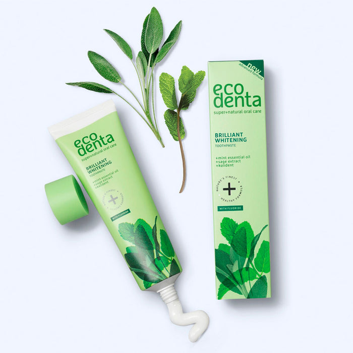 Ecodenta Brilliant whitening hammastahna, 100ml